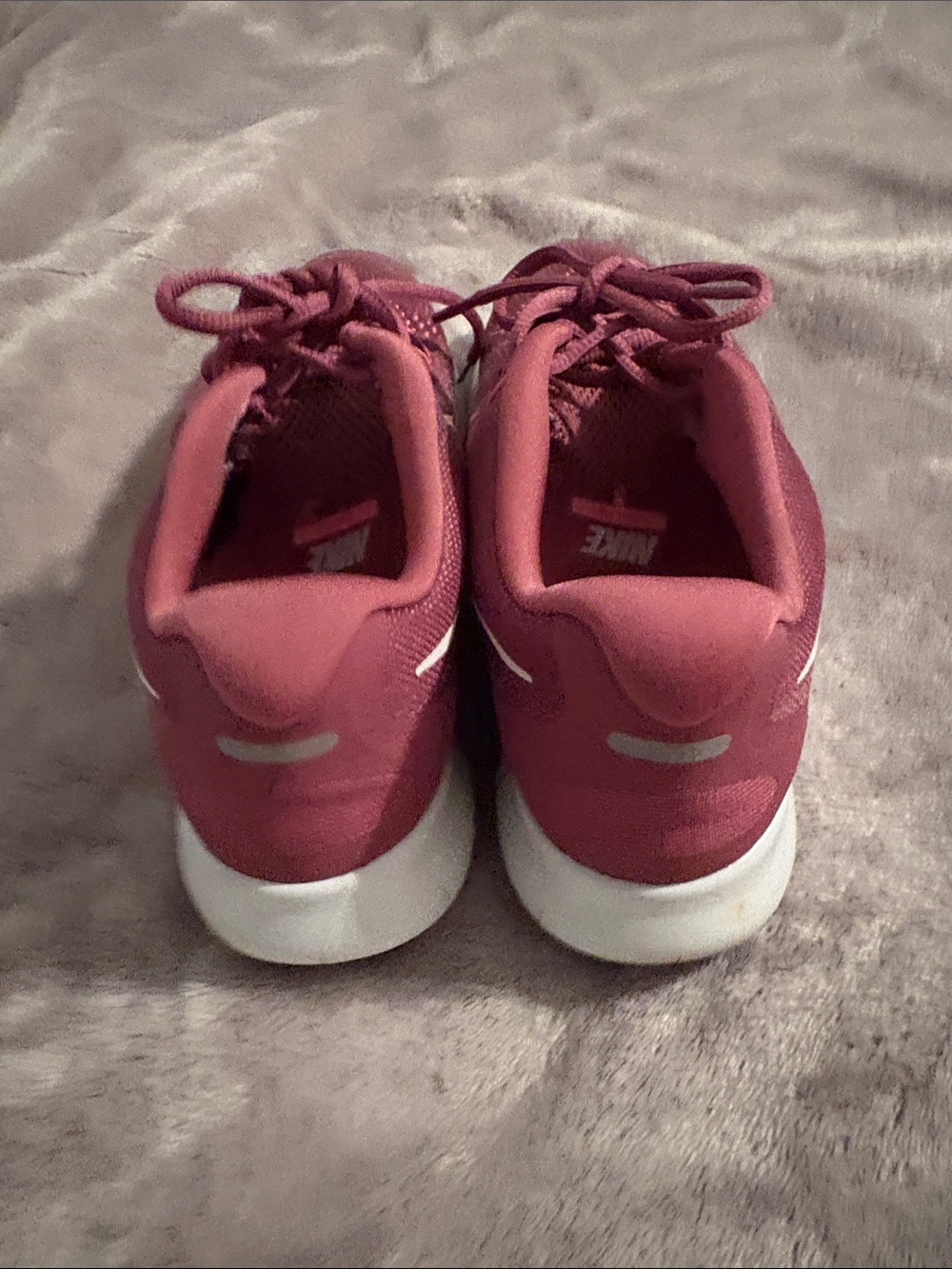 Nike Athletic Sneakers in Burgundy - Picture 3 of 5